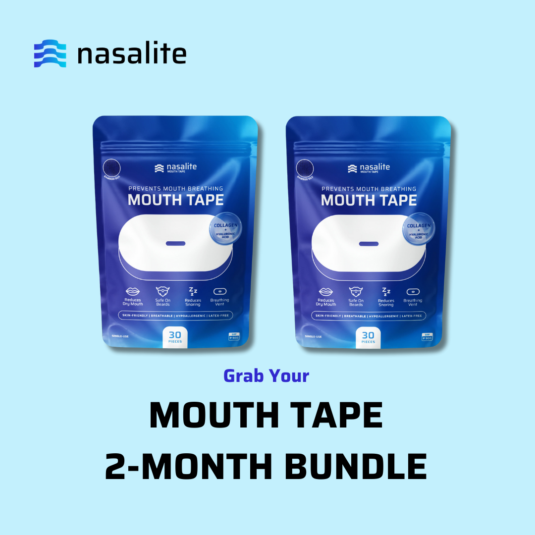 Nasalite Mouth Tape - Stop Mouth Breathing Today