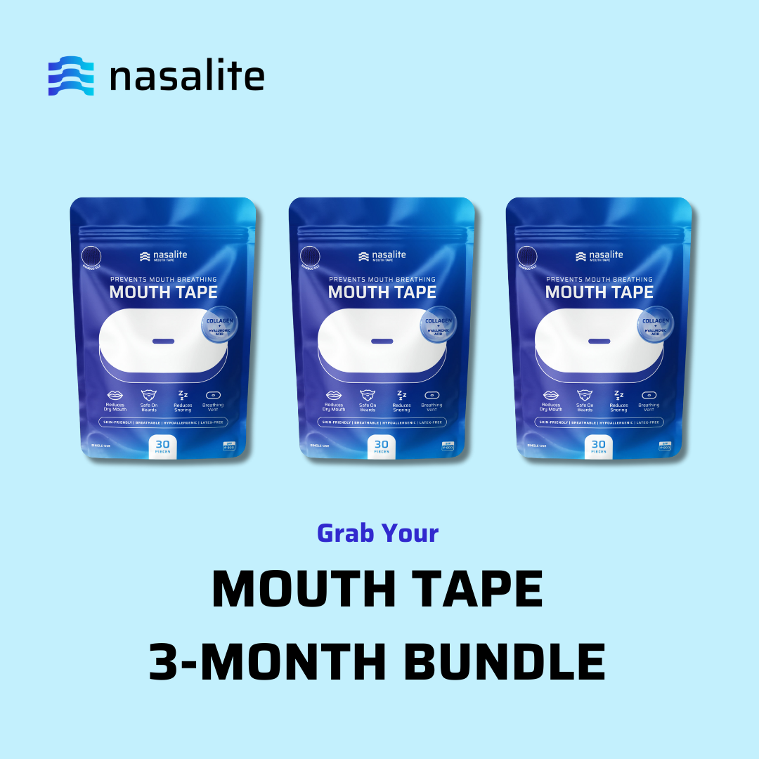 Nasalite Mouth Tape - Stop Mouth Breathing Today