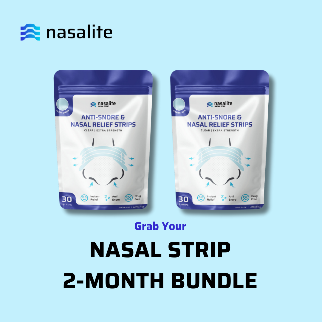 Nasalite Nasal Strips - Clear, Extra Strength
