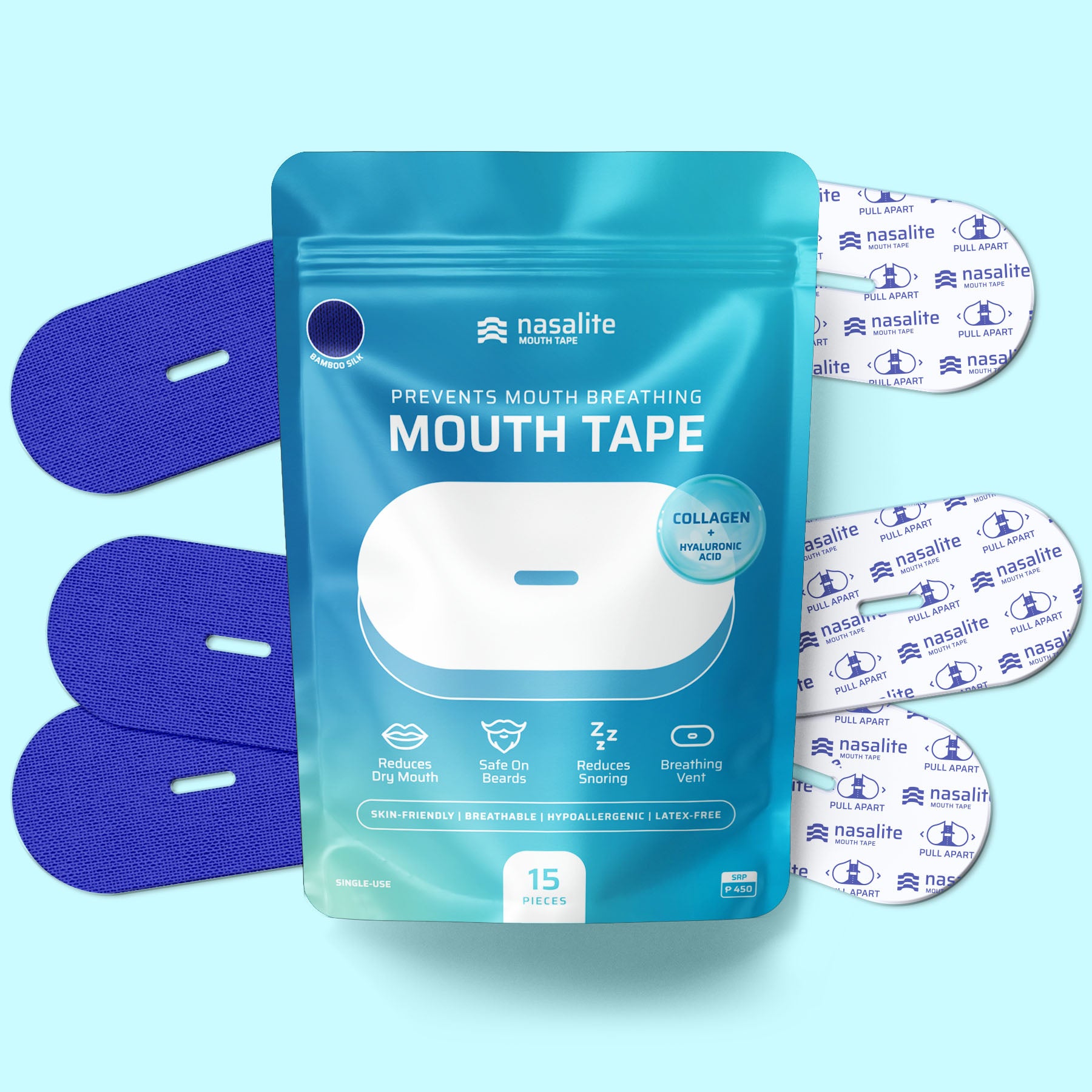 Nasalite Mouth Tape - Stop Mouth Breathing Today