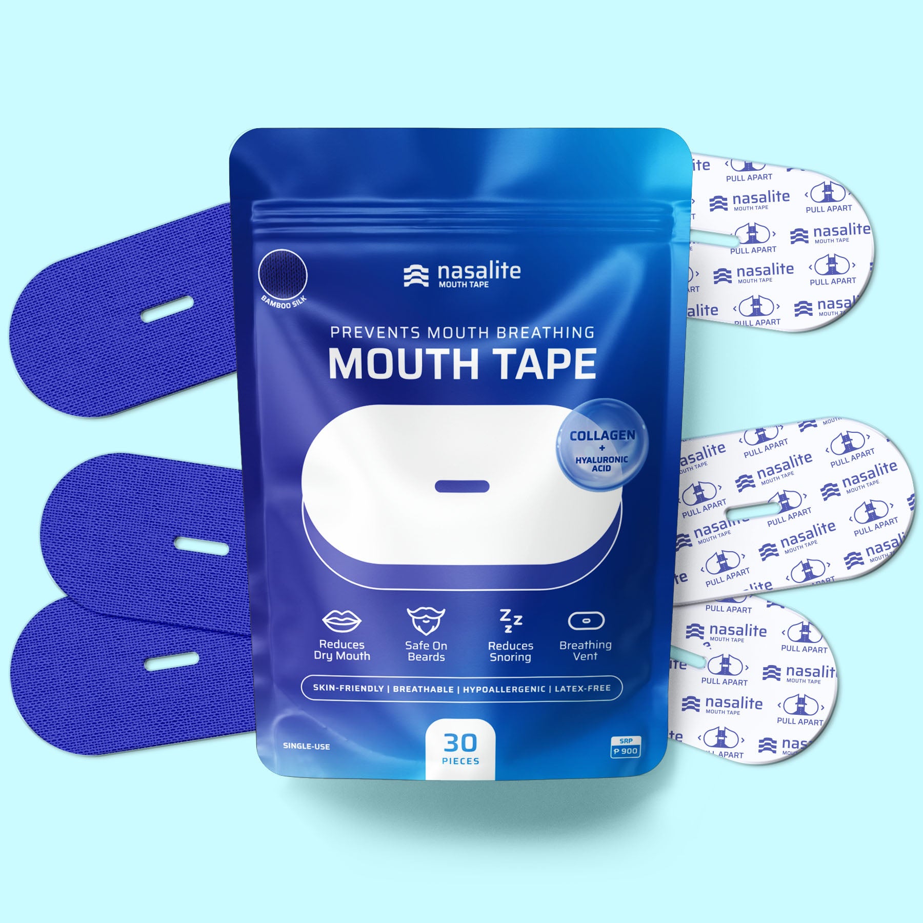 Nasalite Mouth Tape - Stop Mouth Breathing Today