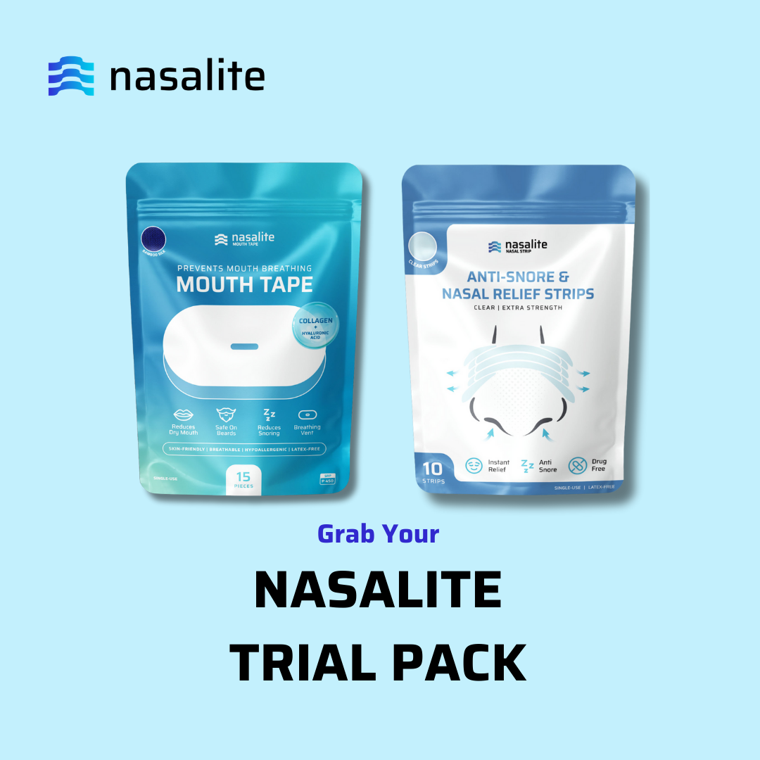 [BUNDLE] Nasalite Combo Bundle - Nasal Strips + Mouth Tape