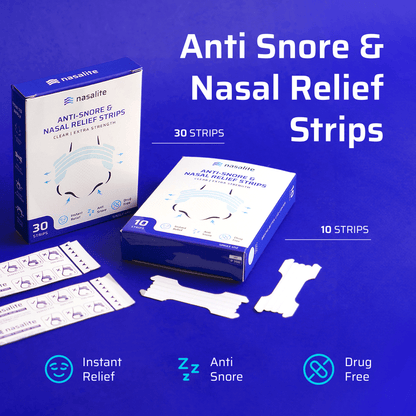 Nasalite Nasal Strips - Clear, Extra Strength